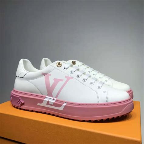 sneaker time out lv|louis vuitton sneakers pink.